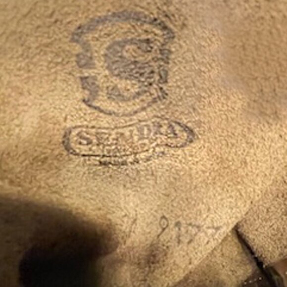 SENDRA 9177 Brown Studded Pull On Style Riding Boots - Picture 12 of 14